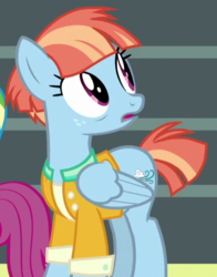 Size: 413x527 | Tagged: safe, screencap, scootaloo, windy whistles, pegasus, pony, g4, parental glideance, cropped, female, mare