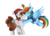 Size: 3509x2550 | Tagged: safe, artist:pridark, rainbow dash, oc, oc:dreamer, earth pony, pegasus, pony, g4, butt, canon x oc, christmas, clothes, commission, eyes closed, female, flying, frog (hoof), hat, high res, holiday, kiss on the lips, kissing, male, mare, mistletoe, plot, rainmer, santa hat, scarf, simple background, straight, transparent background, underhoof