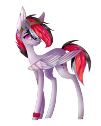 Size: 1458x1809 | Tagged: safe, artist:hyshyy, oc, oc only, pegasus, pony, female, goggles, mare, simple background, solo, transparent background