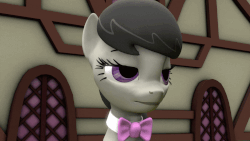 Size: 1200x675 | Tagged: safe, artist:tech--pony, octavia melody, earth pony, pony, g4, 3d, animated, facehoof, female, gif, octavia is not amused, solo, source filmmaker, unamused