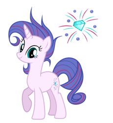 Size: 1840x1989 | Tagged: safe, artist:velveagicsentryyt, oc, oc only, oc:aurora (tempest's mother), pony, unicorn, base used, cutie mark background, female, mare, previous generation, raised hoof, simple background, solo, transparent background