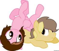 Size: 1775x1520 | Tagged: safe, artist:thatonefluffs, pegasus, pony, game grumps, male, ponified, prone, simple background, stallion, transparent background
