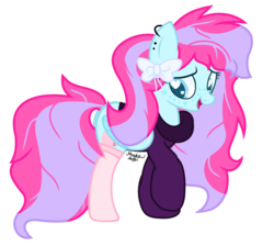 Size: 1024x917 | Tagged: safe, artist:meadowdash101, oc, oc only, oc:strawberry pie, pegasus, pony, clothes, female, heart eyes, hoodie, mare, simple background, socks, solo, transparent background, wingding eyes