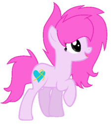 Size: 431x474 | Tagged: safe, artist:rainbowdashswagpony, oc, oc only, oc:sweet heart, earth pony, pony, female, mare, simple background, solo, transparent background