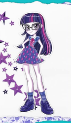 Size: 624x1080 | Tagged: safe, sci-twi, twilight sparkle, equestria girls, g4, my little pony equestria girls: better together, female, solo