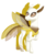 Size: 1274x1529 | Tagged: safe, artist:spokenmind93, oc, oc only, changedling, changeling, poképony, ribombee, changedling oc, changedlingified, changelingified, crossover, pokémon, ponymon, simple background, solo, species swap, transparent background