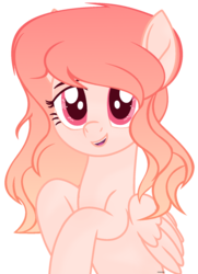 Size: 1024x1414 | Tagged: safe, artist:venomns, oc, oc only, oc:amber, pegasus, pony, bust, female, mare, portrait, simple background, solo, transparent background