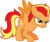 Size: 1024x855 | Tagged: safe, artist:pegasski, oc, oc only, oc:firefoot, pegasus, pony, g4, female, mare, simple background, solo, transparent background