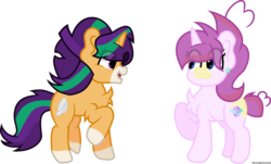 Size: 1687x1019 | Tagged: safe, artist:thatonefluffs, oc, oc only, pony, unicorn, chest fluff, female, mare, simple background, transparent background