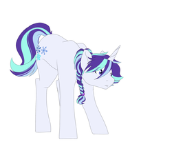 Size: 1800x1600 | Tagged: safe, artist:mah521, oc, oc only, oc:night light, pony, unicorn, magical lesbian spawn, male, offspring, parent:starlight glimmer, parent:trixie, parents:startrix, simple background, solo, stallion, white background