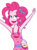 Size: 2167x2953 | Tagged: safe, artist:berrypunchrules, pinkie pie, equestria girls, equestria girls specials, g4, my little pony equestria girls: better together, my little pony equestria girls: spring breakdown, clothes, dress, female, high res, open mouth, simple background, smiling, solo, spring dress, sundress, transparent background