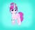 Size: 700x600 | Tagged: safe, edit, oc, oc only, oc:musa beignet, alicorn, pony, blue eyes, cute, solo