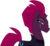 Size: 5341x4871 | Tagged: safe, artist:ejlightning007arts, tempest shadow, pony, unicorn, g4, my little pony: the movie, absurd resolution, armor, broken horn, eye scar, female, horn, mare, movie accurate, raised eyebrow, scar, simple background, solo, transparent background, vector