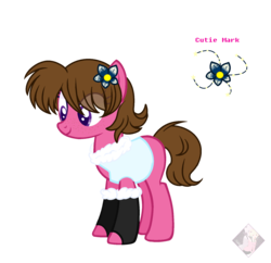Size: 1713x1661 | Tagged: safe, artist:themisslittledevil, oc, oc only, oc:ai, earth pony, pony, clothes, female, mare, solo