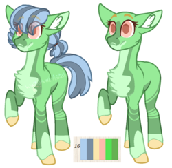 Size: 1158x1130 | Tagged: safe, artist:wishing-well-artist, oc, oc only, earth pony, pony, bald, female, mare, raised hoof, reference sheet, solo