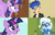 Size: 753x476 | Tagged: safe, artist:themexicanpunisher, flash sentry, trixie, twilight sparkle, alicorn, equestria girls, g4, female, lesbian, male, reaction image, ship:twixie, shipping, shipping denied, starry eyes, twilight sparkle (alicorn), wingding eyes