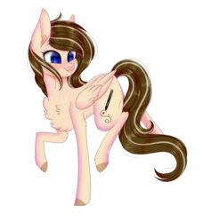 Size: 2273x2397 | Tagged: safe, artist:ohhoneybee, oc, oc only, oc:kanzi, pegasus, pony, female, high res, mare, simple background, solo, transparent background
