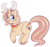 Size: 750x702 | Tagged: safe, artist:lulubell, oc, oc only, oc:lulubell, pony, unicorn, antlers, female, glasses, jingle bells, mare, reindeer antlers, simple background, solo, transparent background, unshorn fetlocks