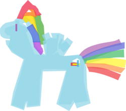 Size: 5000x4393 | Tagged: safe, rainbow dash, g4, absurd resolution, quality, simple background, transparent background, vector