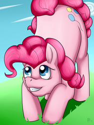 Size: 1024x1365 | Tagged: safe, artist:heart-of-a-dragoness, pinkie pie, earth pony, pony, g4, female, mare, solo