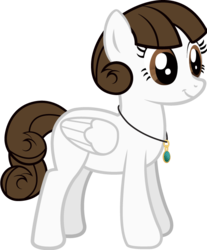 Size: 589x710 | Tagged: safe, artist:andrevus, oc, oc only, pegasus, pony, jewelry, pendant, simple background, solo, transparent background