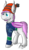 Size: 1314x2273 | Tagged: safe, artist:kamithepony, oc, oc only, bat pony, bat pony oc, beanie, clothes, hat, solo