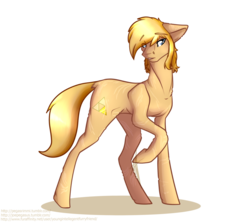 Size: 1131x1004 | Tagged: safe, artist:rimmi1357, pony, link, male, ponified, raised hoof, scar, simple background, the legend of zelda, the legend of zelda: breath of the wild, transparent background