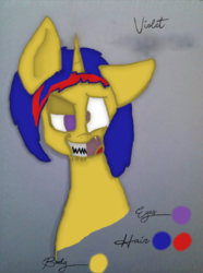 Size: 640x860 | Tagged: safe, oc, oc only, pony, unicorn, digital art, smiling, solo