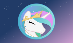 Size: 11569x6811 | Tagged: safe, artist:cinderfall, princess celestia, g4, absurd resolution, asmr, earbuds, happy, pony asmr, sky, vector, wallpaper