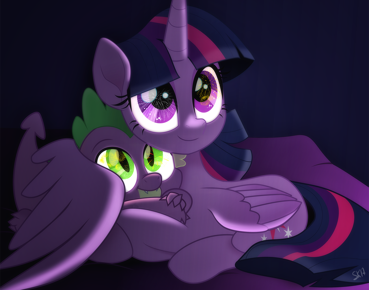 1611975 - safe, artist:dsana, spike, twilight sparkle, alicorn, dragon,  pony, g4, cute, eye reflection, female, hug, male, mama twilight, mare,  movie accurate, reflection, spikabetes, twiabetes, twilight sparkle  (alicorn), winghug - Derpibooru