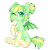 Size: 150x150 | Tagged: source needed, safe, artist:doekitty, oc, oc only, oc:sourpatch, bat pony, animated, bat pony oc, candy, clothes, cute, food, lollipop, one eye closed, pixel art, simple background, socks, transparent background, wink