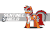 Size: 900x548 | Tagged: safe, artist:panyang-panyang, oc, oc only, oc:sentinel shield, pony, unicorn, animated, barrier, blinking, clothes, commission, gif, glasses, loop, magic, male, name, one eye closed, pixel art, popping, scarf, shield, shining, simple background, solo, sparkles, stallion, turned head, white background, wink