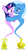 Size: 243x452 | Tagged: safe, artist:navitaserussirus, trixie, twilight sparkle, genie, asktwixiegenies, g4, about to kiss, blush sticker, blushing, female, geniefied, lesbian, ship:twixie, shipping, simple background, white background