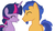 Size: 1188x655 | Tagged: safe, artist:katiamel, flash sentry, twilight sparkle, g4, facial hair, female, male, ship:flashlight, shipping, straight