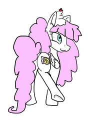 Size: 5400x7200 | Tagged: safe, artist:foxsystem12, oc, oc only, oc:sugarsprinkles, pegasus, pony, absurd resolution, candy, food, solo