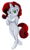 Size: 1345x2222 | Tagged: safe, artist:catlion3, oc, oc only, oc:redelina, pony, unicorn, 2018 community collab, derpibooru community collaboration, bipedal, simple background, transparent background