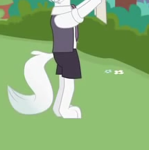 Size: 215x217 | Tagged: safe, oc, oc only, oc:dr. wolf, anthro, after the fact, anthro oc, barely pony related, clothes, feet, fetish, foot fetish, foot focus, male, necktie, non-mlp oc, paws, shirt, shorts, solo, tail, vest