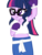 Size: 1200x1600 | Tagged: safe, artist:toyminator900, sci-twi, twilight sparkle, equestria girls, g4, boxing, clothes, midriff, short shirt, simple background, sports, transparent background