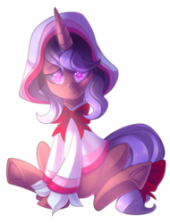 Size: 1934x2548 | Tagged: safe, artist:drawntildawn, oc, oc only, pony, unicorn, clothes, hoodie, simple background, solo, transparent background