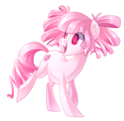Size: 2600x2536 | Tagged: safe, artist:drawntildawn, oc, oc only, oc:kunzite, earth pony, pony, female, high res, mare, open mouth, simple background, solo, transparent background