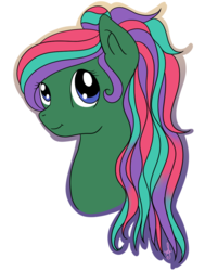Size: 870x1080 | Tagged: safe, artist:silversthreads, oc, oc only, oc:sea jade, sea pony, bust, simple background, solo, transparent background