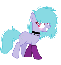 Size: 880x936 | Tagged: safe, artist:rainbowdashswagpony, oc, oc only, earth pony, pony, clothes, female, mare, simple background, socks, solo, transparent background