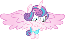 Size: 4102x2447 | Tagged: safe, artist:red4567, princess flurry heart, pony, a flurry of emotions, g4, baby, baby alicorn, baby flurry heart, baby pony, bipedal, cloth diaper, cute, diaper, diapered, diapered filly, female, filly, flurrybetes, high res, looking down, safety pin, simple background, thinking, transparent background, vector