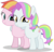 Size: 4600x4400 | Tagged: safe, artist:tomfraggle, coconut cream, toola roola, earth pony, pony, fame and misfortune, g4, absurd resolution, friends, hug, looking at you, simple background, smiling, transparent background, vector