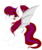 Size: 3581x4310 | Tagged: safe, artist:iflysna94, oc, oc only, oc:dream gaze, bat pony, pony, 2018 community collab, derpibooru community collaboration, bat pony oc, high res, open mouth, raised hoof, simple background, solo, transparent background