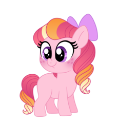 Size: 1492x1636 | Tagged: safe, artist:carouselunique, oc, oc only, oc:honeycrisp blossom, honeycrisp tales, parent:big macintosh, parent:dean cadance, parents:cadmac, show accurate, vector