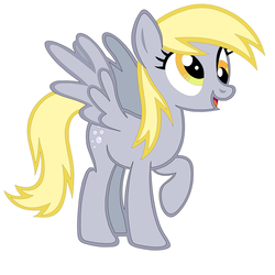 Size: 5000x5000 | Tagged: safe, artist:racquel-silverspirit, derpy hooves, pony, g4, absurd resolution, female, simple background, solo, white background