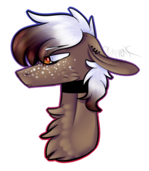 Size: 927x1061 | Tagged: safe, artist:sweetmelon556, oc, oc only, pony, bust, chest fluff, fluffy, male, neck fluff, portrait, simple background, solo, stallion, transparent background