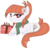 Size: 930x901 | Tagged: safe, artist:ipandacakes, oc, oc only, oc:sakura, earth pony, pony, female, mare, present, prone, simple background, solo, transparent background