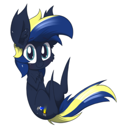 Size: 1673x1749 | Tagged: safe, artist:dragonpone, derpibooru exclusive, oc, oc only, oc:dusk shine, earth pony, pony, 2018 community collab, derpibooru community collaboration, blushing, cheek fluff, chest fluff, ear fluff, legs in air, looking at you, male, simple background, sitting, smiling, solo, stallion, transparent background